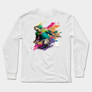 colorful design energy Long Sleeve T-Shirt